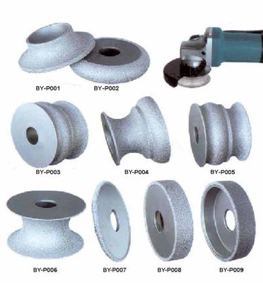 le vide 4cm épais de 74mm a soudé la broyeur électrique Carving Wheel de Diamond Blade