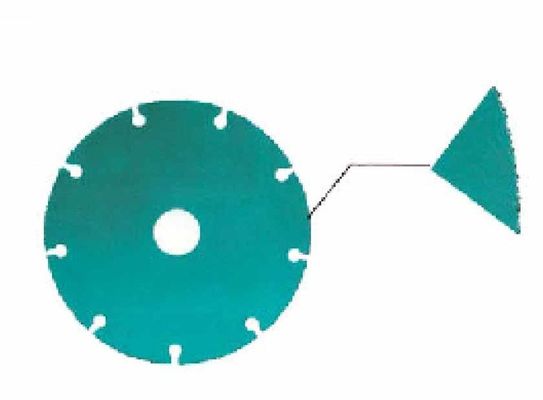 le vide de 115mm a soudé Diamond Disc Concrete Cutting Wheel pour couper le bois avec des clous