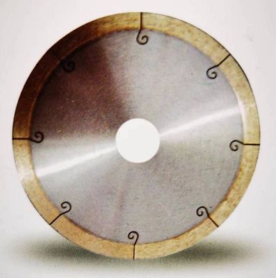 fente agglomérée pressée chaude Rim Saw Blade de Diamond Blade J de pierre de 110mm